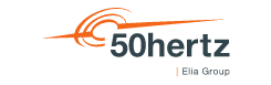 50hertz Logo - orange mit grauen Schriftzug